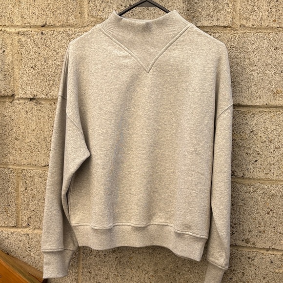 & Other Stories Light Gray Crewneck Sweater - Picture 1 of 2